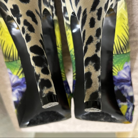 Nine West high heels platform shoes size 8.5 - Picture 8 of 9